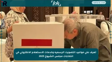 تعرف على مواعيد التصويت الرسمية وخدمات الاستعلام الإلكتروني في انتخابات مجلس الشيوخ 2025